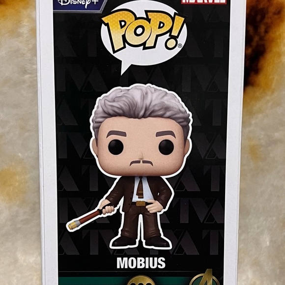 Funko Pops! Marvel Studios Loki - Mobius bobble-head #896 - Picture 2 of 3